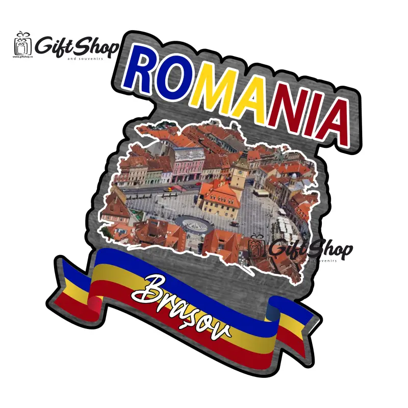 Brasov, romania, magnet frigider  mgs166v